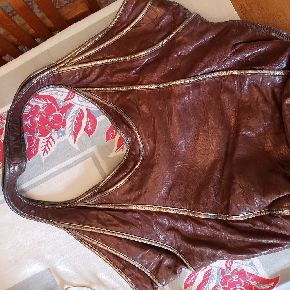 Brown Leather Women's Jacket